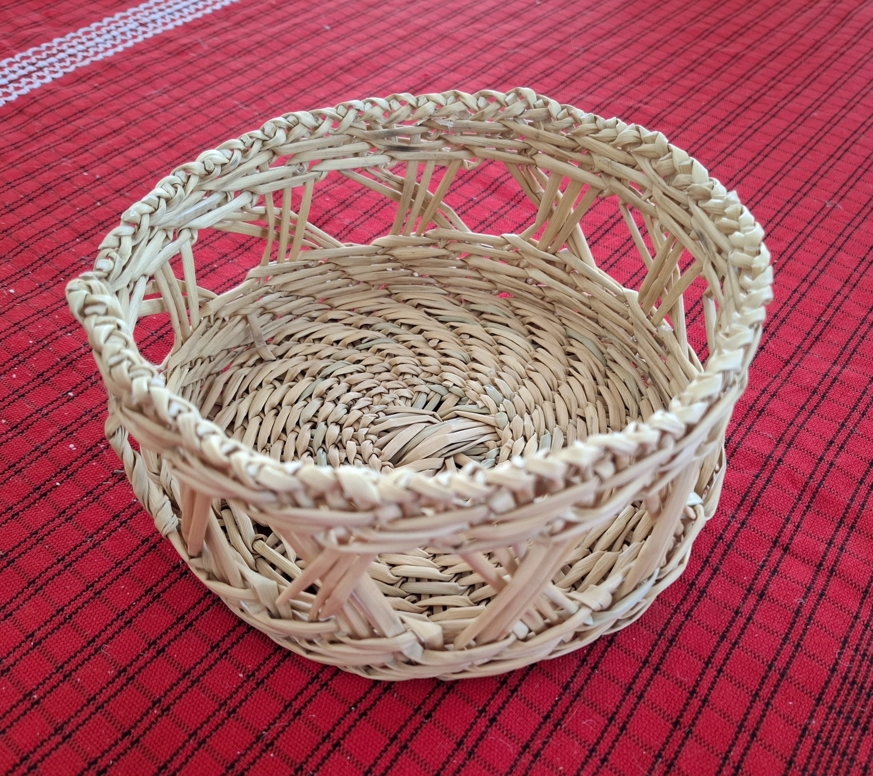 Openwork bread basket